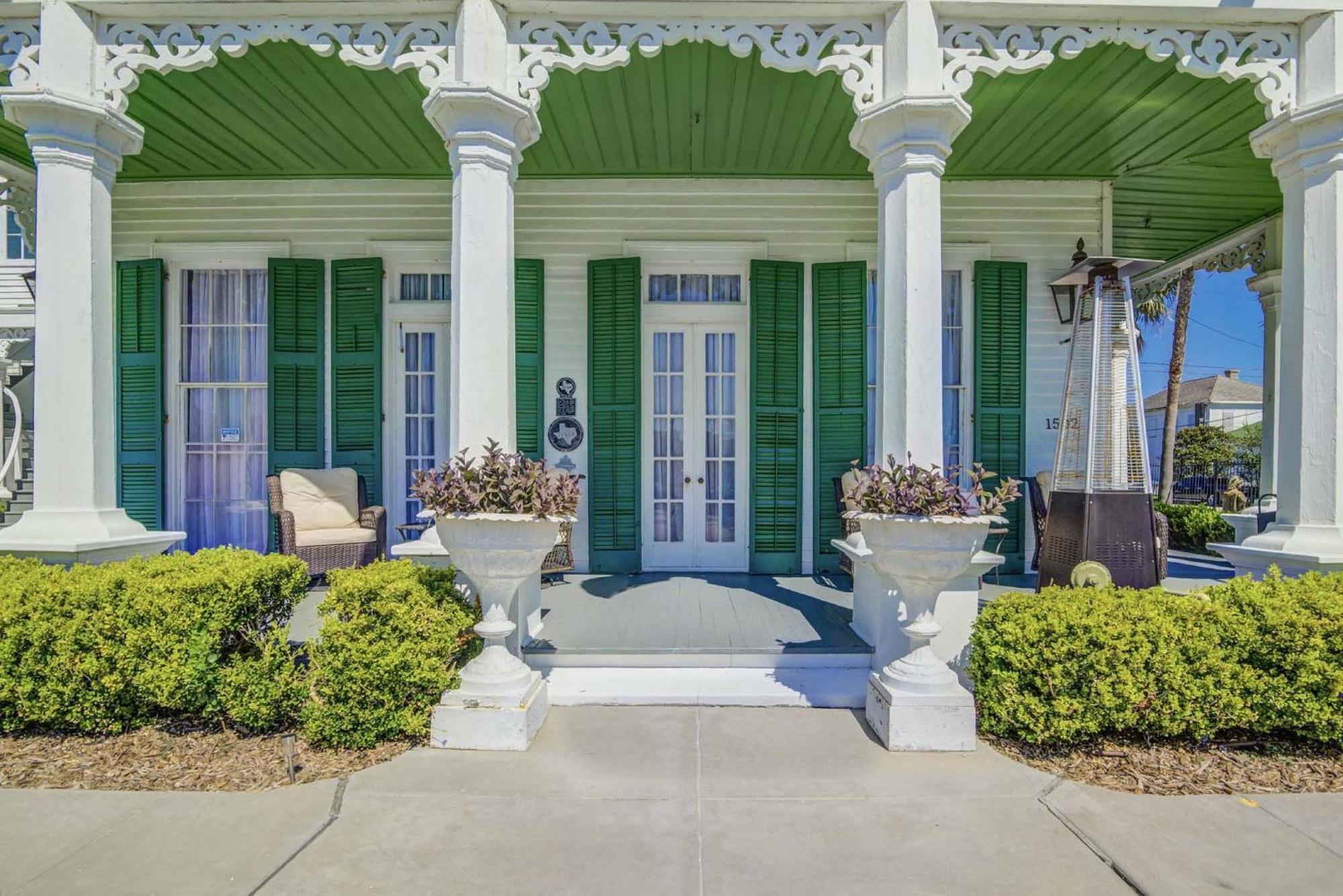 The George Manor Panzió Galveston Kültér fotó